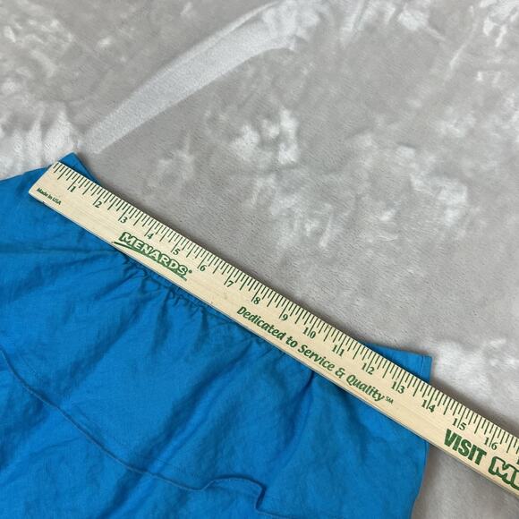 Soft Surroundings Skirt Womens PS Blue Linen Pull On Tiered Fairy Boho Whimsical - Picture 3 of 9